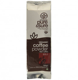 Pure & Sure Organic Coffee Powder Bold  Pack  200 grams